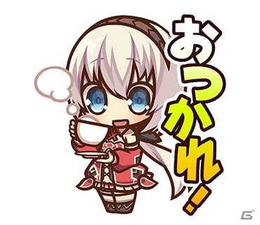 iOS/Android「グリムノーツ」のLINEスタンプが販売開始！マルチバトルでおなじみのスタンプも収録の画像3