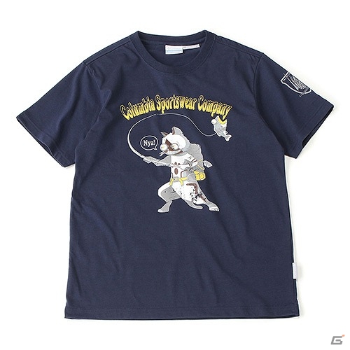 「モンスターハンターダブルクロス」×「Columbia」コラボレーションTシャツ4種が5月16日に発売決定の画像1