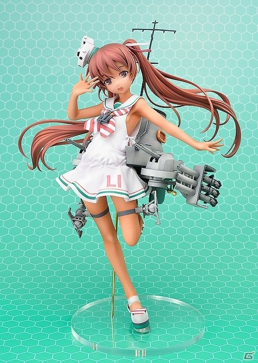 イタリア駆逐艦の魅力、教えてあげるね？「艦隊これくしょん -艦これ-」イタリア駆逐艦「リベッチオ」が1/7スケールフィギュアで登場！の画像2