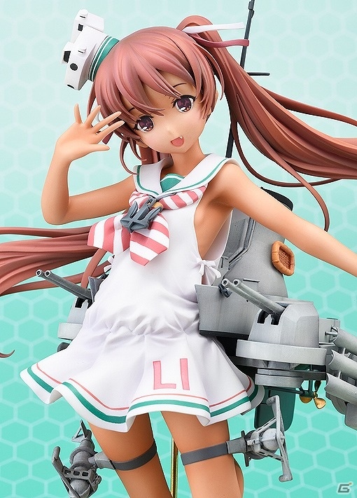 イタリア駆逐艦の魅力、教えてあげるね？「艦隊これくしょん -艦これ-」イタリア駆逐艦「リベッチオ」が1/7スケールフィギュアで登場！の画像5