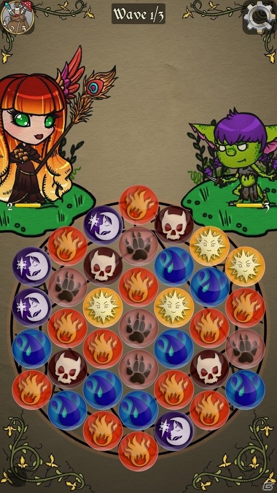 iOS/Android「グリフクエスト・クロニクルズ」が今夏公開―コアゲームファンに捧げる本格パズルRPGの続編の画像2