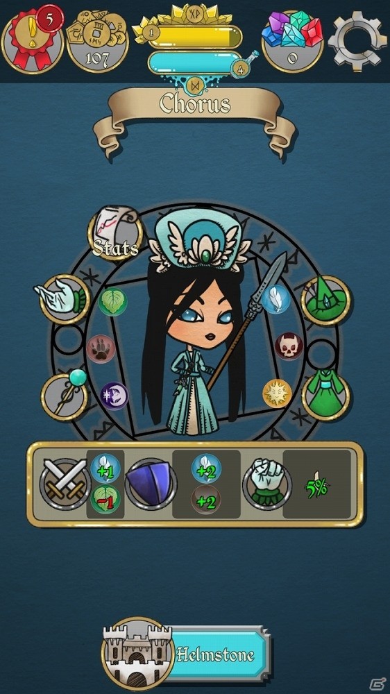 iOS/Android「グリフクエスト・クロニクルズ」が今夏公開―コアゲームファンに捧げる本格パズルRPGの続編の画像6