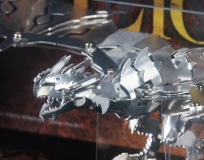 ひとチェック行こうぜ！金属フィギュアになったリオレウスの完成見本が「モンスターハンターダブルクロス」リアル集会所にて先行一般公開中の画像2