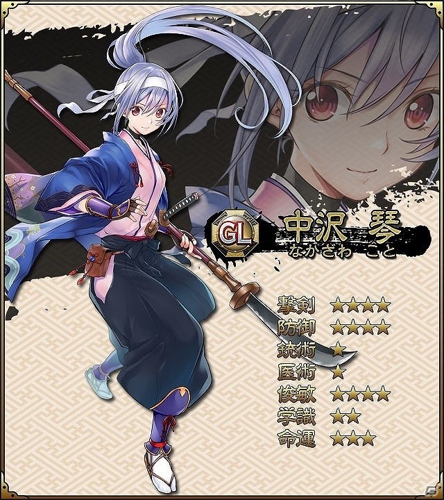 iOS/Android「SAMURAI SCHEMA -幕末維新戦記-」新たな志士“中沢琴”＆“清河八郎”登場！イベント「京都集結！」が開催の画像2