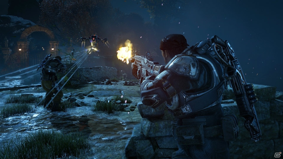 Xbox One/Win10「Gears of War 4」キャンペーン「夜の恐怖」ゲームプレイ映像＆新規スクリーンショットが公開！の画像1