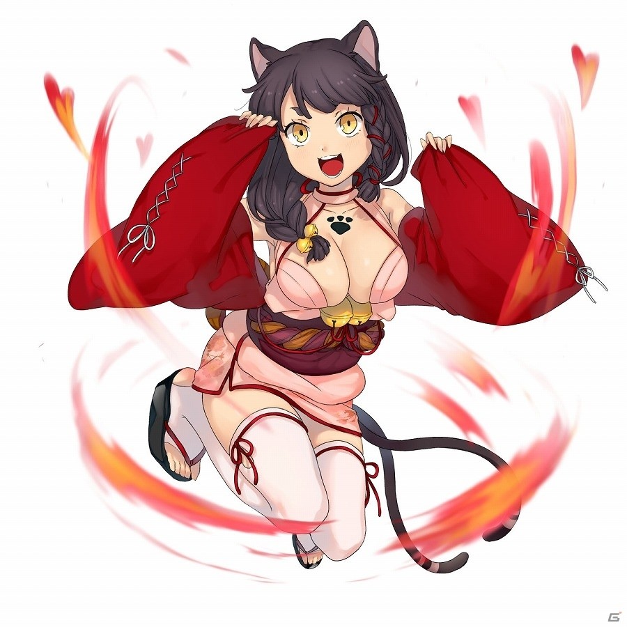 iOS/Android「妖怪百姫たん！」超高難度奇譚「昇華の試練・猫又」が開催！の画像2