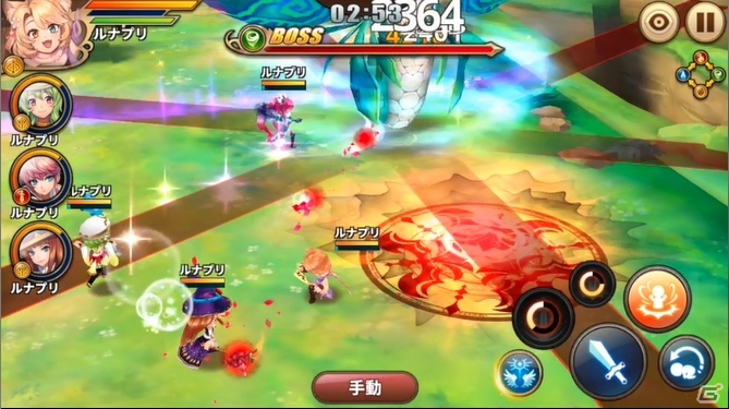 iOS/Android「ルナプリ from 天使帝國」さわってゆれる総選挙が3,000万ぷるんを突破！マルチバトルのプレイ動画も公開の画像2