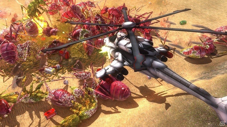「地球防衛軍5」新たな巨大生物“侵略生物γ”の生態が明らかに！レンジャーやエアレイダーの搭乗兵器も紹介の画像25