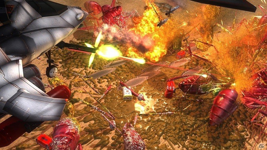 「地球防衛軍5」新たな巨大生物“侵略生物γ”の生態が明らかに！レンジャーやエアレイダーの搭乗兵器も紹介の画像26