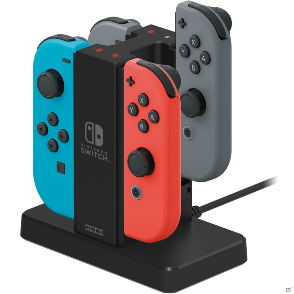 Joy-Con4台を充電できる「Joy-Con充電スタンド for Nintendo Switch」が2017年6月に発売の画像2