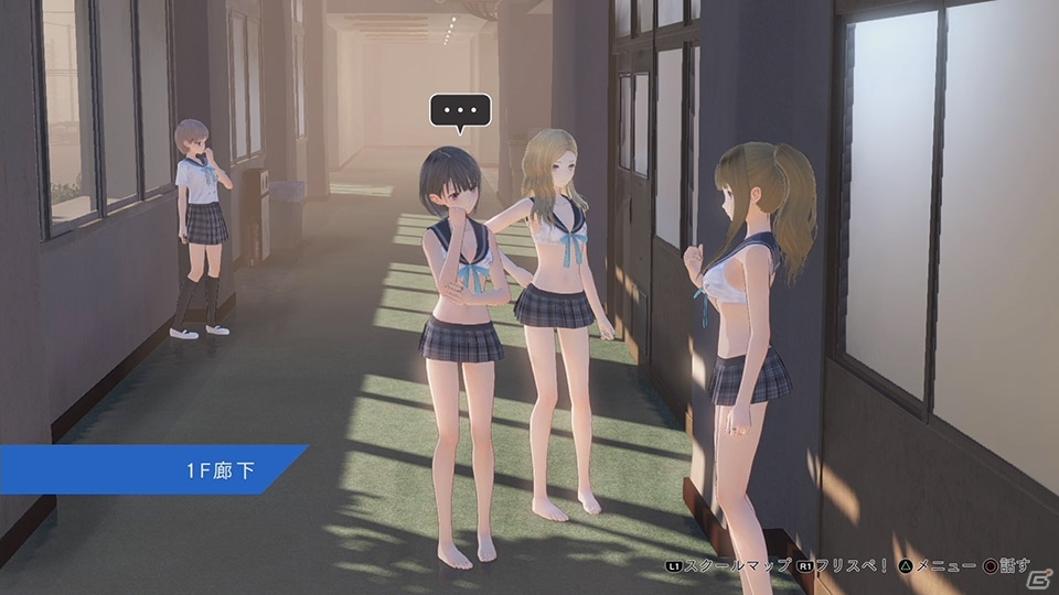 PS4/PS Vita「BLUE REFLECTION 幻に舞う少女の剣」DLC第1弾・セーラー水着＆アーランドメイドコスが5月2日より配信決定！の画像2