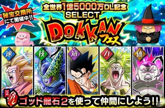 iOS/Android「ドラゴンボールZ ドッカンバトル」全世界1億5,000万DL突破キャンペーンがスタート！アラレちゃんコラボも復刻の画像2