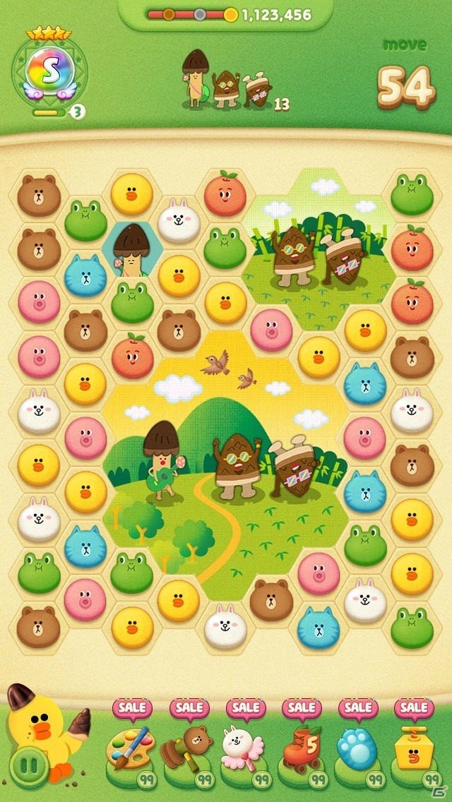 iOS/Android「LINE POPショコラ」にて「きのこの山」「たけのこの里」とのコラボが開始！限定LINEスタンプの配信もの画像3