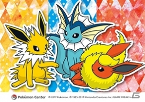 イーブイの進化形ポケモンがもらえる！「イーブイとカラフルフレンズ