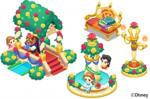 iOS/Android「ディズニー マジックキャッスル ドリーム・アイランド」で「美女と野獣」をテーマにした期間限定イベントが開催！の画像5
