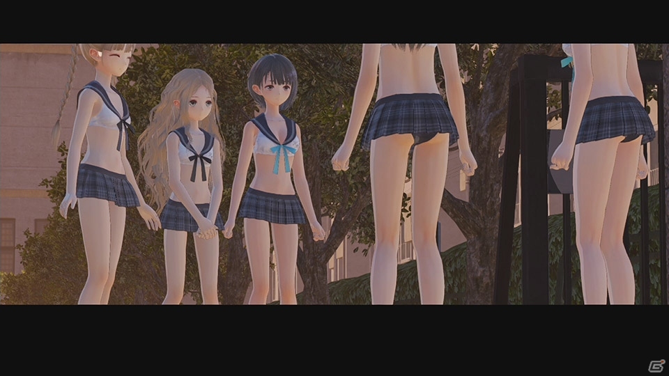 PS4/PS Vita「BLUE REFLECTION 幻に舞う少女の剣」DLC第1弾・セーラー水着＆アーランドメイドコスが配信開始の画像1