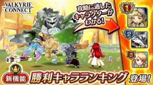 iOS/Android「ヴァルキリーコネクト」新機能「勝利キャラランキング」が追加！新キャラクター・少女兵器「マテリア」も登場の画像1