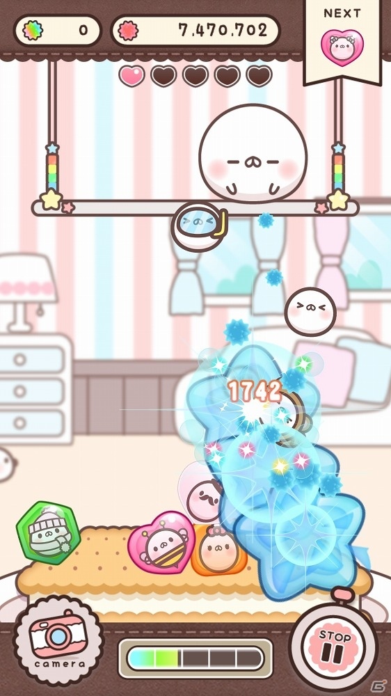LINEスタンプからうまれた「いやしましゅまろ」のゲーム「いやしましゅまろ～ましゅまろどろっぷす～」iOS/Android向けに配信決定！事前登録を開始の画像3