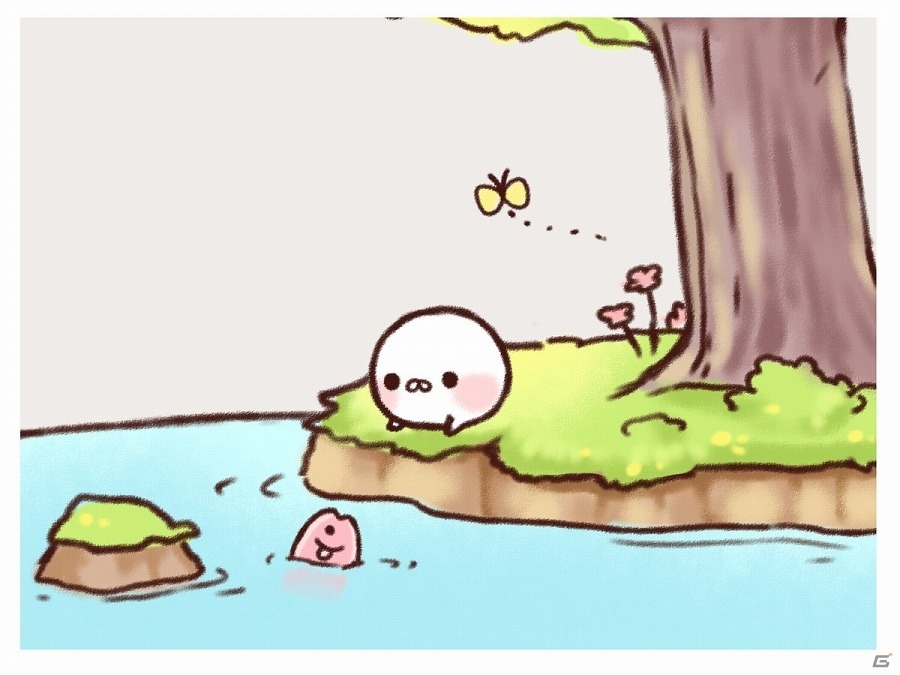 LINEスタンプからうまれた「いやしましゅまろ」のゲーム「いやしましゅまろ～ましゅまろどろっぷす～」iOS/Android向けに配信決定！事前登録を開始の画像9