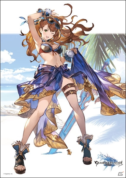 「グランブルーファンタジー」ゼタやヴィーラたちの水着イラストを使用した新グッズが7月上旬発売の画像5