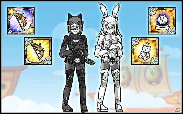 iOS/Android「ケリ姫スイーツ」×「にゃんこ大戦争」コラボが復刻！キモかわにゃんこたちが登場するステージや宝船が再び登場の画像3