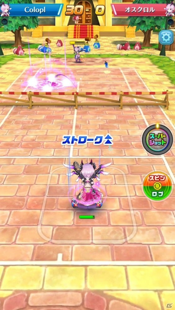 「白猫テニス」黄金バケーション版のオスクロル（CV：茅野愛衣）とミラ（CV：下田屋有依）が登場！の画像10