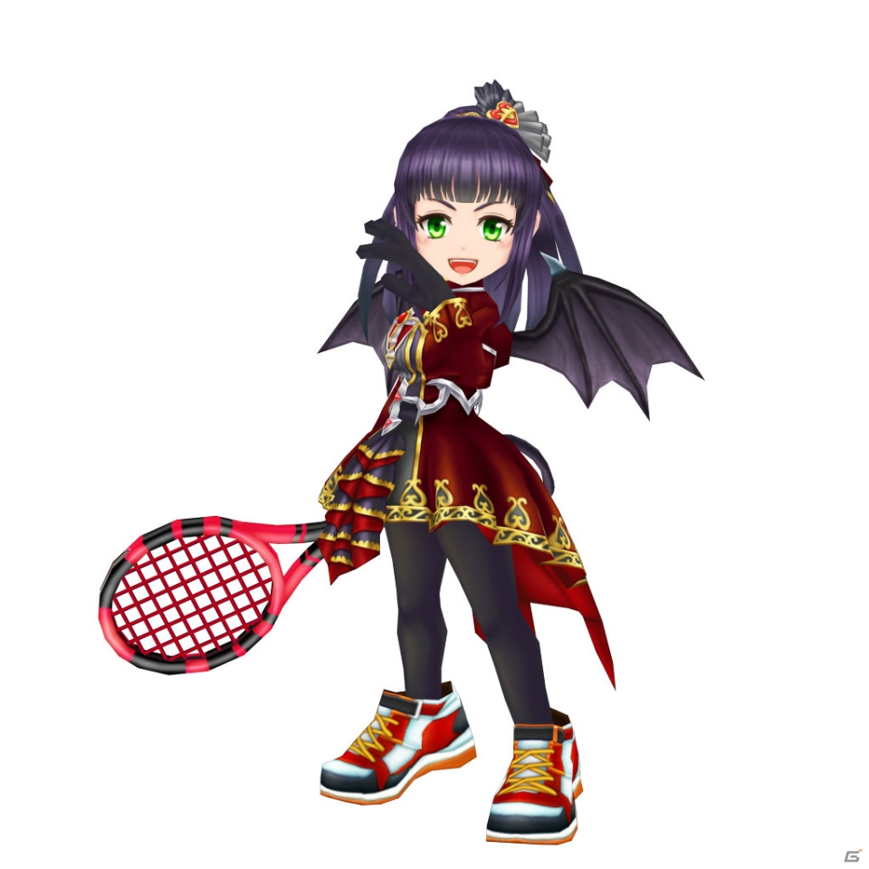 「白猫テニス」黄金バケーション版のオスクロル（CV：茅野愛衣）とミラ（CV：下田屋有依）が登場！の画像11