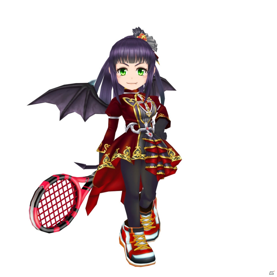 「白猫テニス」黄金バケーション版のオスクロル（CV：茅野愛衣）とミラ（CV：下田屋有依）が登場！の画像13