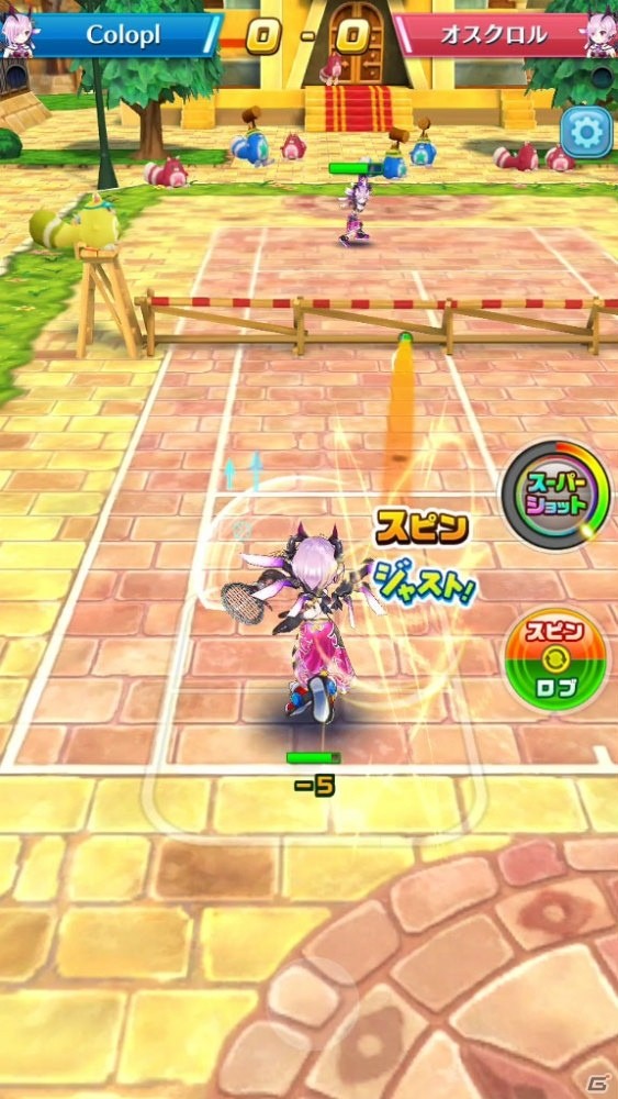 「白猫テニス」黄金バケーション版のオスクロル（CV：茅野愛衣）とミラ（CV：下田屋有依）が登場！の画像5