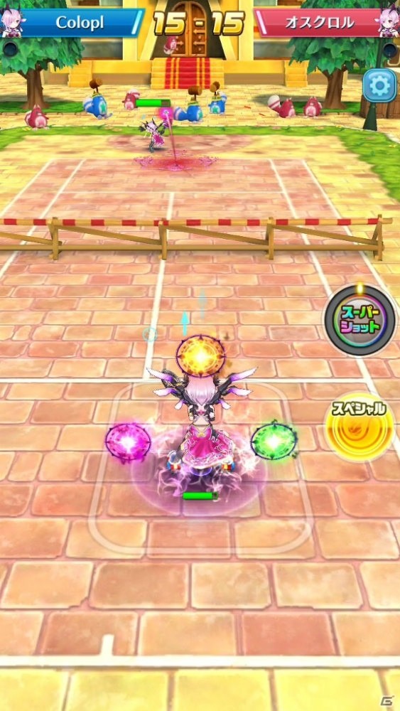 「白猫テニス」黄金バケーション版のオスクロル（CV：茅野愛衣）とミラ（CV：下田屋有依）が登場！の画像7