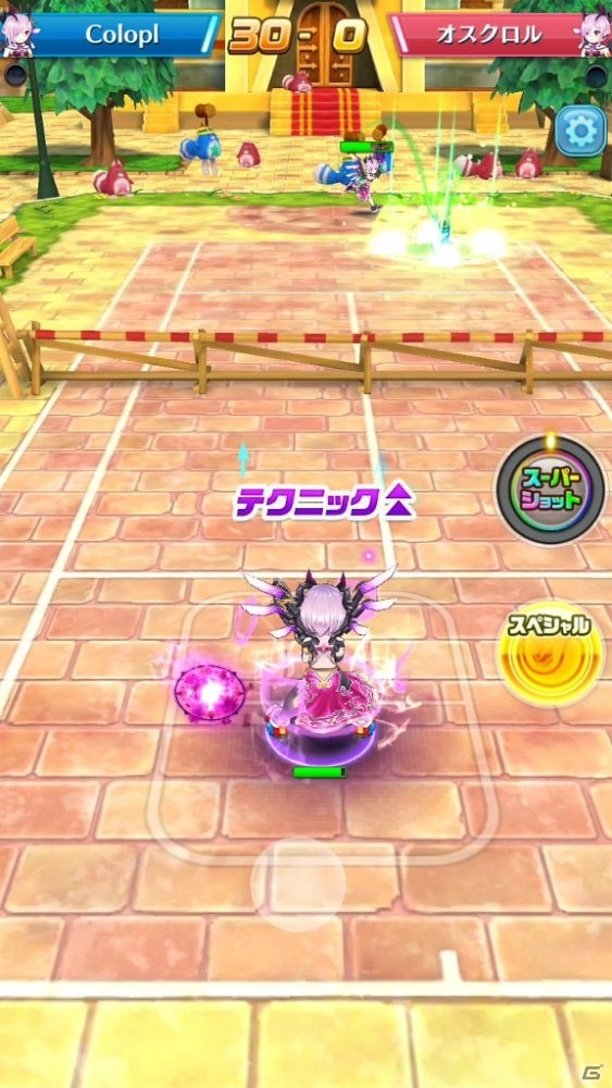 「白猫テニス」黄金バケーション版のオスクロル（CV：茅野愛衣）とミラ（CV：下田屋有依）が登場！の画像9