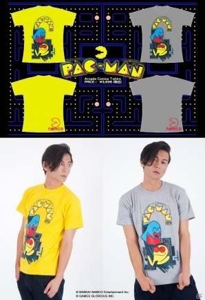 銀座三越のパックマン展でGAMES GLORIOUSがコラボ製品「PACMAN in GINZA」Tシャツを販売の画像3