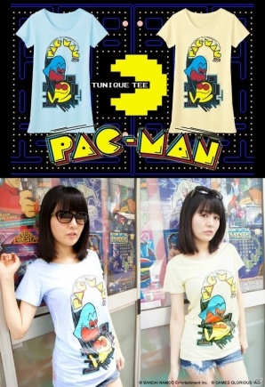 銀座三越のパックマン展でGAMES GLORIOUSがコラボ製品「PACMAN in GINZA」Tシャツを販売の画像4