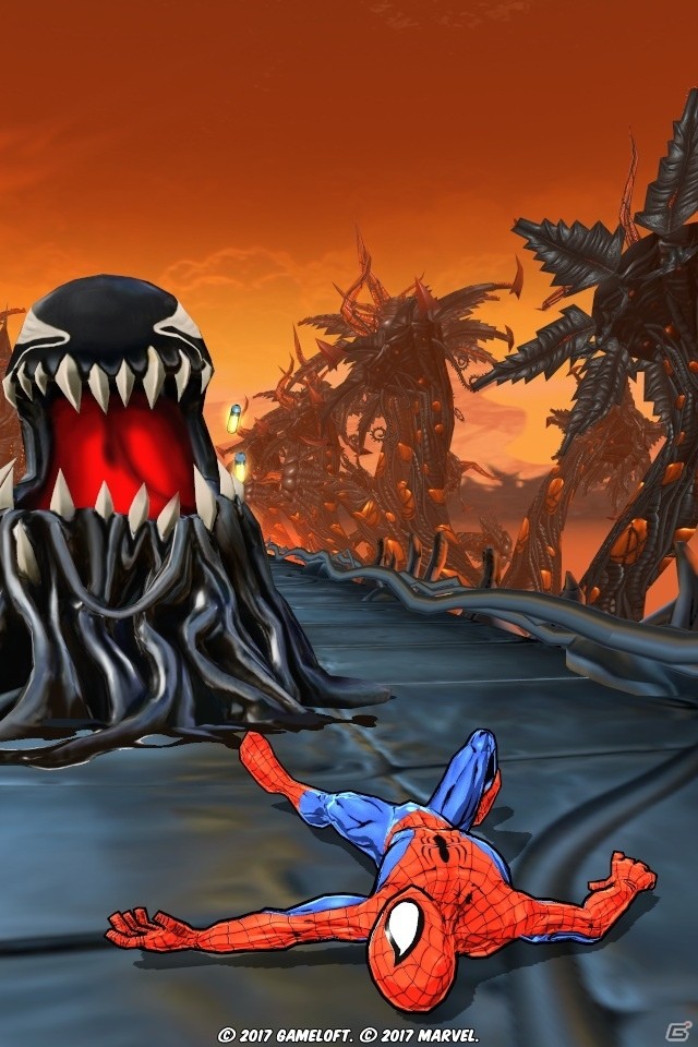 iOS/Android「スパイダーマン・アンリミテッド」新ロケーション＆スカーレット・スパイダーたち新キャラクターが追加！の画像6