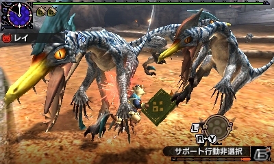 無罪を主張するドスギアノスを両成敗！3DS「モンスターハンターダブルクロス」にて「逆転裁判」コラボコンテンツが配信の画像2