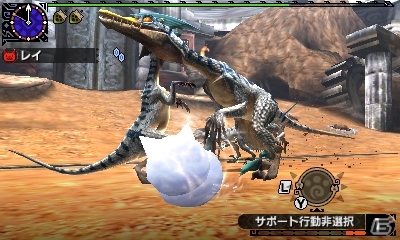 無罪を主張するドスギアノスを両成敗！3DS「モンスターハンターダブルクロス」にて「逆転裁判」コラボコンテンツが配信の画像3