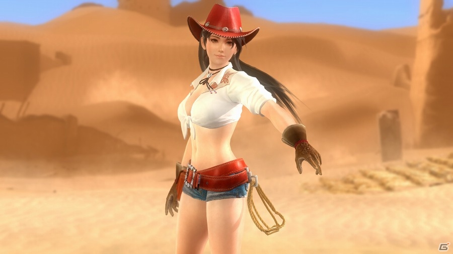「DEAD OR ALIVE 5 Last Round」ウェスタンシャツやホットパンツなどがポイント！「カウガールなりきりコスチューム」が配信開始の画像16