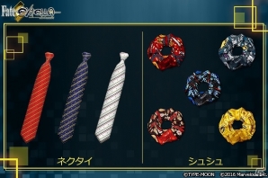 「Fate/EXTELLA」ネクタイ、シュシュ、マイクロファイバーフェイスタオルなどの新作グッズの通販予約が開始！の画像1