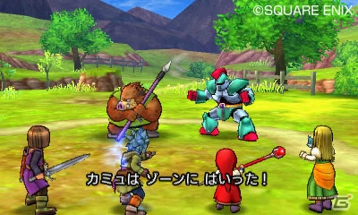 PS4/3DS「ドラゴンクエストXI　過ぎ去りし時を求めて」戦闘における新要素「ゾーン」「れんけい」を紹介！の画像4