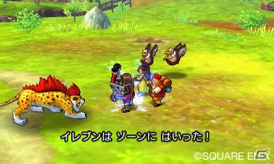 PS4/3DS「ドラゴンクエストXI　過ぎ去りし時を求めて」戦闘における新要素「ゾーン」「れんけい」を紹介！の画像6