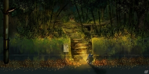 PS4/PS Vita「深夜廻」には探索範囲を広げる新アクションが登場―夜道に潜む“お化け”も一部紹介の画像1