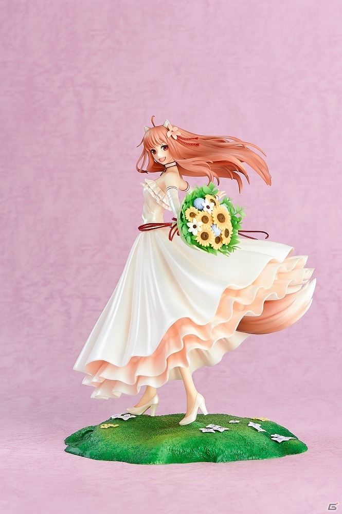 「狼と香辛料」ホロのウエディングドレスver. フィギュアのデザインが修正！ファンの声に応え、より高い完成度のサンプルを公開の画像6