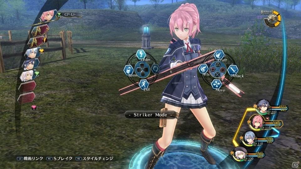 PS4「英雄伝説 閃の軌跡III」の新キャラ・ユウナは2つの戦闘