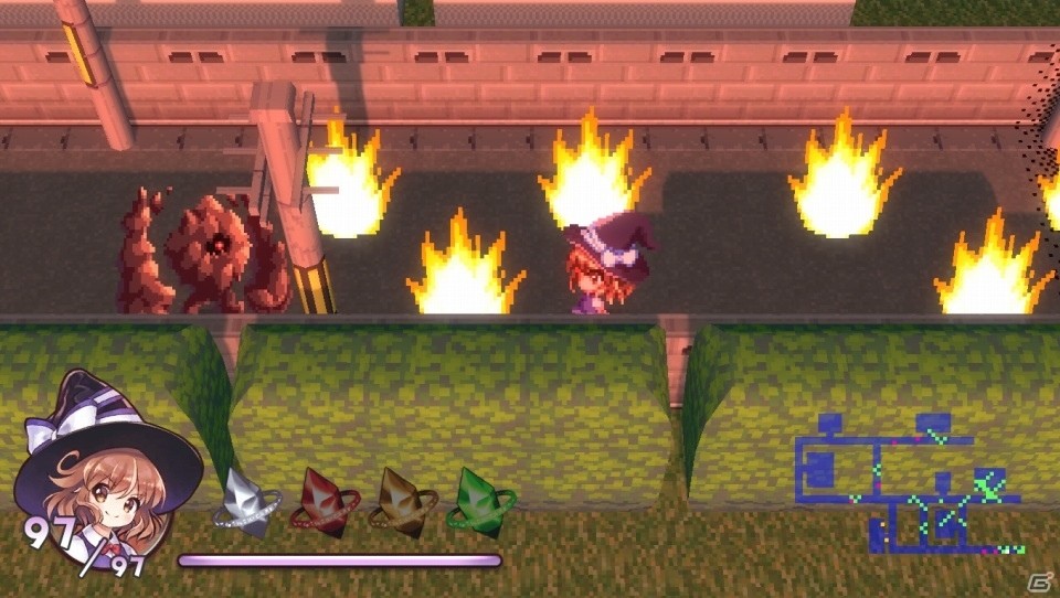 オリジナル魔法が創れるローグライクRPG「魔法の女子高生」に4つのダンジョンが追加の画像3