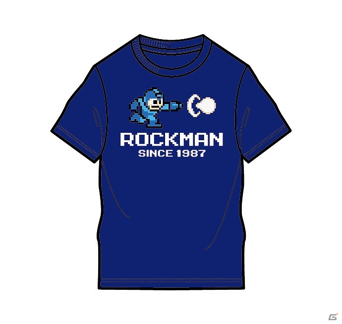 8bitドットのロックマンTシャツが「ファッションセンターしまむら」に登場！の画像1