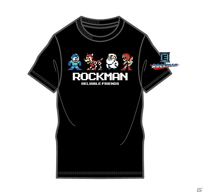 8bitドットのロックマンTシャツが「ファッションセンターしまむら」に登場！の画像2
