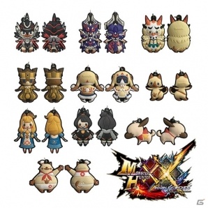 「モンスターハンターダブルクロス」両面立体ラバーマスコットやマカ錬金タルポーチが5月25日発売の画像1