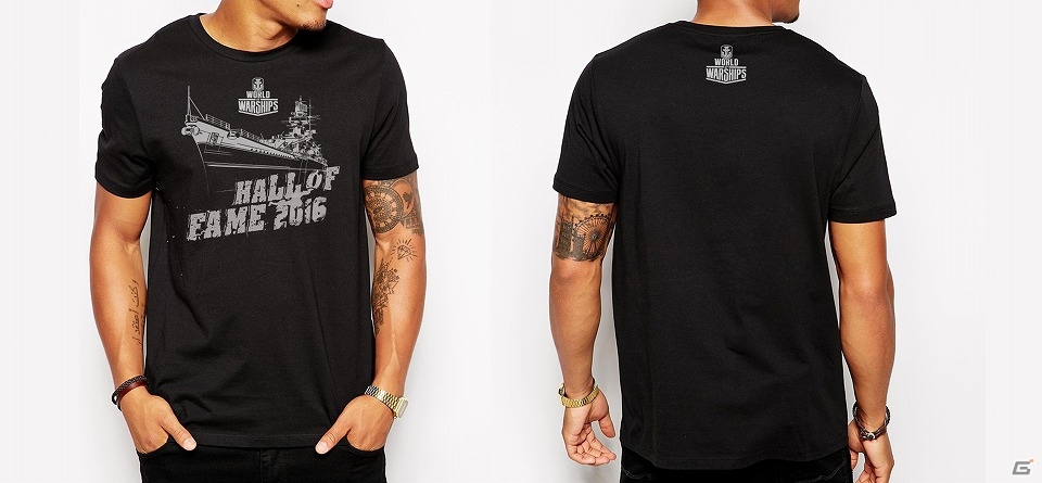 「Hall of Fame 2016」プロジェクトの記念品が公開！第一弾はWargamingの各タイトルがデザインされたTシャツに決定の画像4