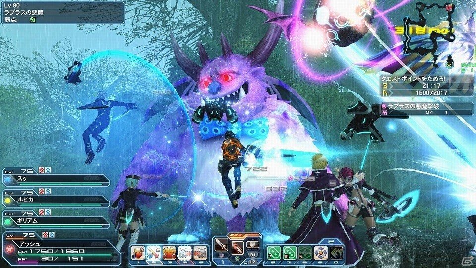 「ファンタシースターオンライン2」レイニーイベント「雨風とともに2017」が開催！ACスクラッチ「フレッシュスクールデイズ」も配信の画像14