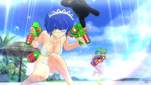 PS4「閃乱カグラ PEACH BEACH SPLASH」アニメ「一騎当千EE」とのコラボが決定！呂蒙がプレイアブルキャラとして参戦の画像1